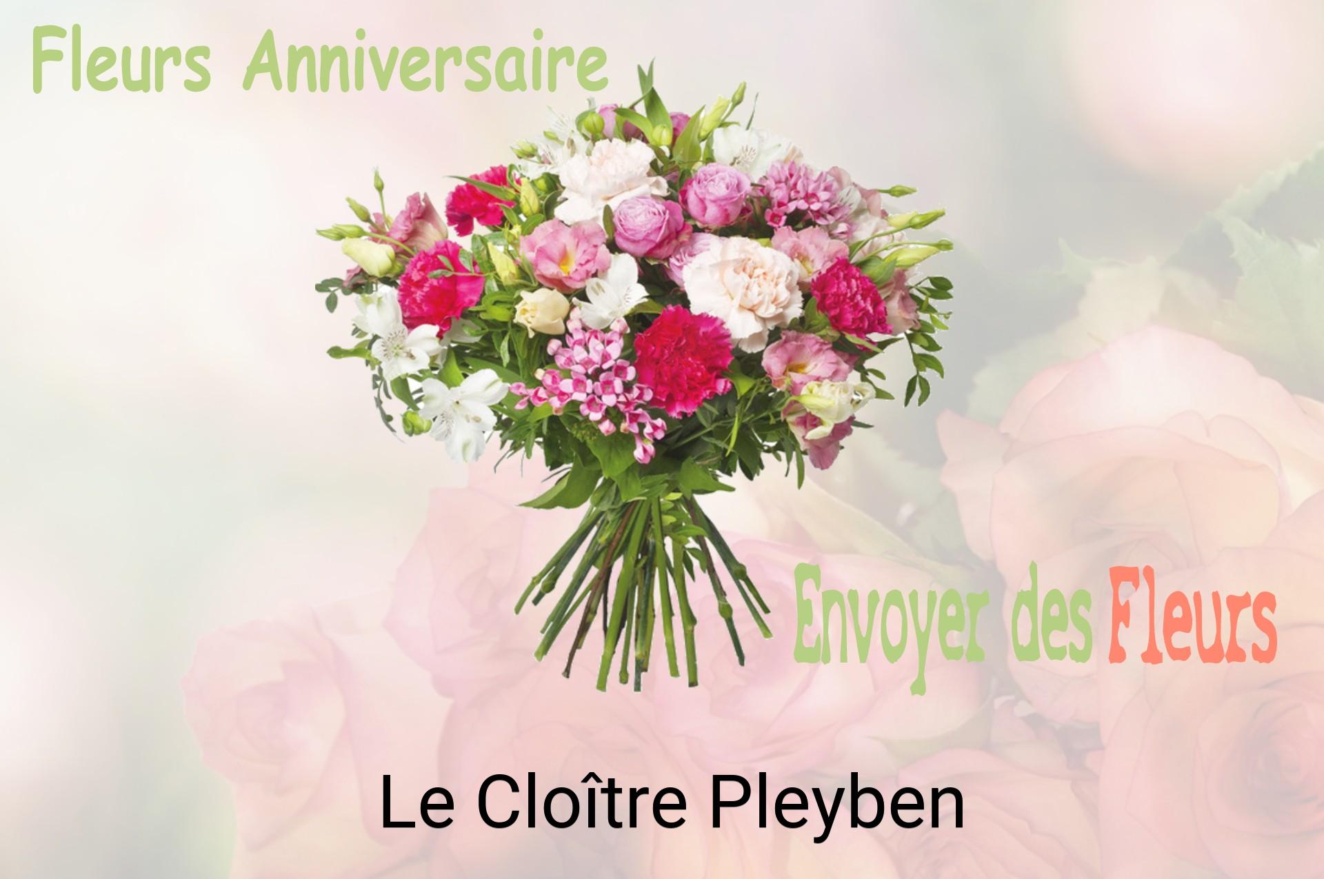 Bouquet de fleurs d’anniversaire livré à Le Cloître-Pleyben
